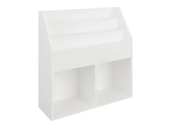 Consola| Estante para revistas Lugo, , 72 x 31 x 79 cm Branco