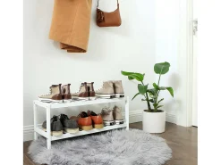 Online Estante para sapatos 70x26x33 cm Branco