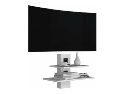 TuHome Estante para televisão Burgos em melamina com duas prateleiras , 43.7 cm X 60.1 cm X 30 cm ,^ Móvel De Tv