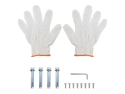 Online vidaxl Estante parede 2 prateleiras 75x23,5x60 cm aço inoxidável prata Prateado