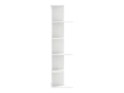 Estante parede p/ canto 36,5x36,5x140 cm deriv. madeira PT113025^ Prateleira