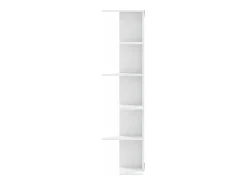 Estante parede p/ canto 36,5x36,5x140 cm deriv. madeira PT113025^ Prateleira