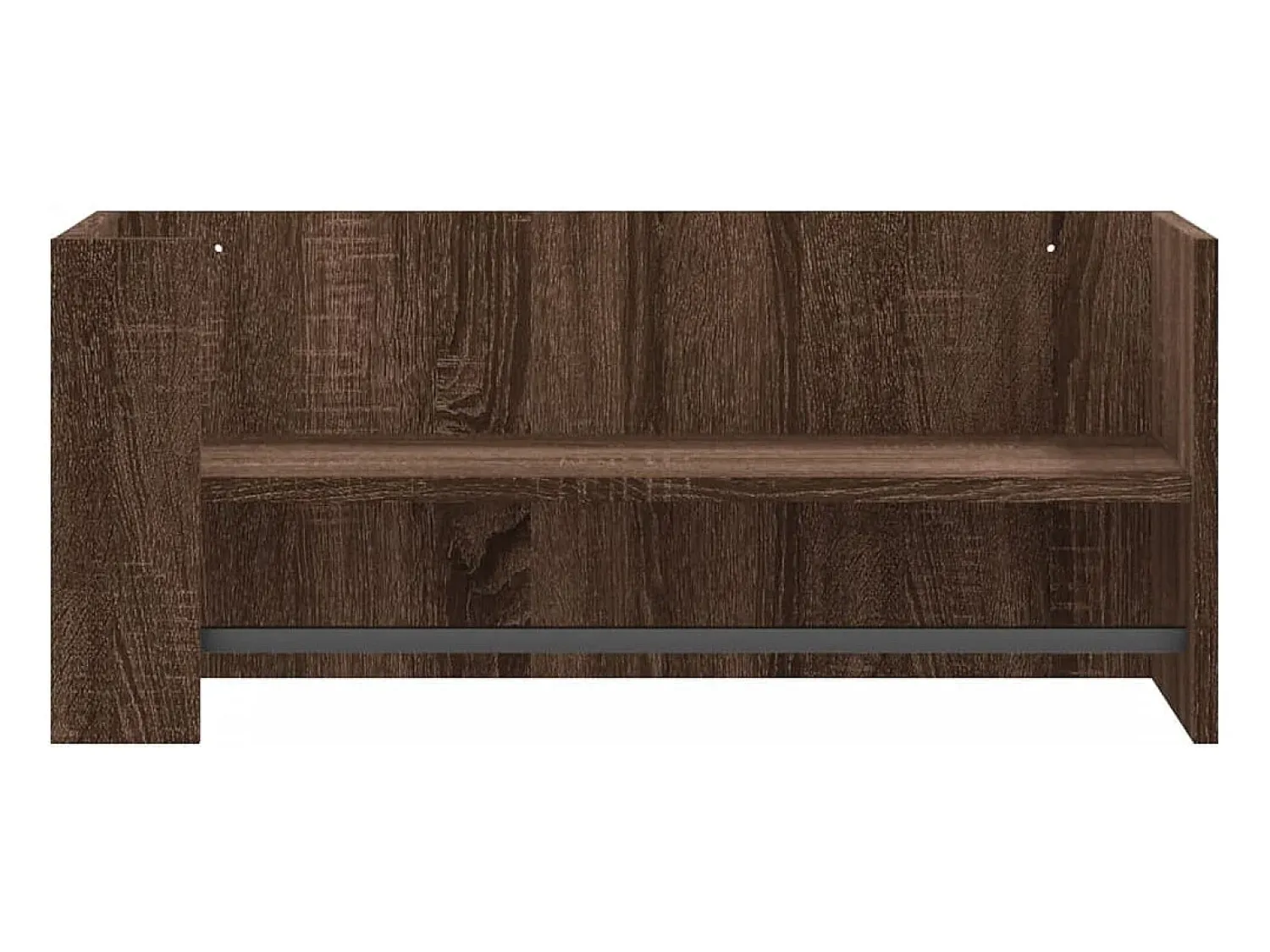 vidaxl Estante parede 70,5x35x30,5 cm deriv. madeira carvalho^ Prateleira