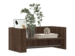 Estante parede 70,5x35x30,5 cm deriv. madeira carvalho PT784982^ Prateleira