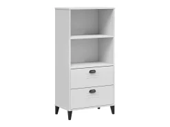 Outlet Estante VIKEN 60x35x123 cm derivados de madeira PT205444 Branco
