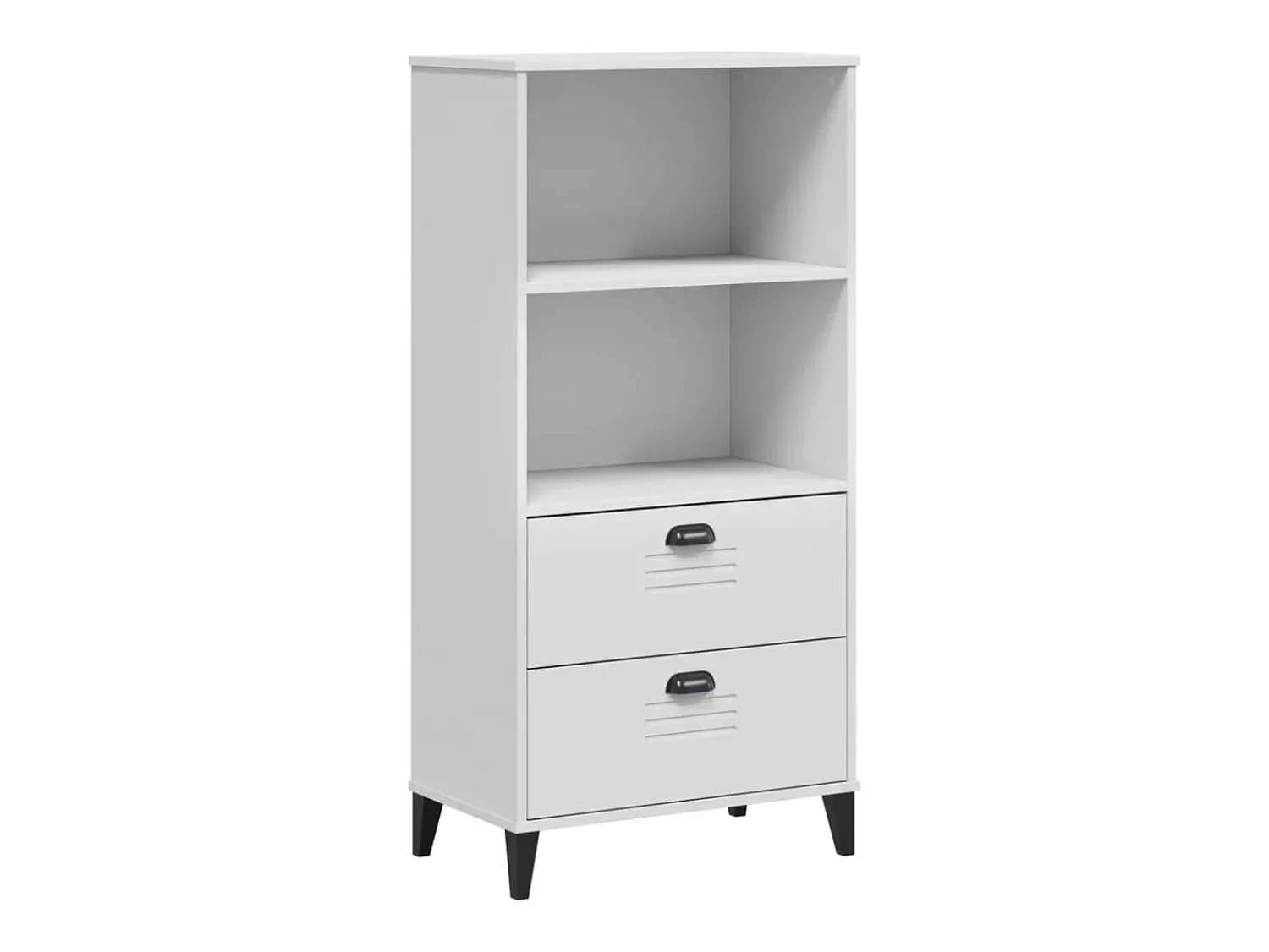 Outlet Estante VIKEN 60x35x123 cm derivados de madeira PT205444 Branco