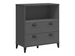 Hot Estante VIKEN 80x40x90 cm derivados de madeira antracite PT503028 Cinza antracite
