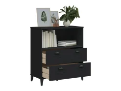 Biblioteca* Estante VIKEN 80x40x90 cm derivados de madeira PT712823 Preto