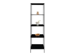 New Estante Vita, , 36x51x170 cm, Kendra Home Preto