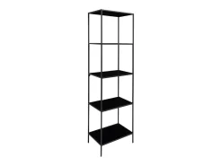 New Estante Vita, , 36x51x170 cm, Kendra Home Preto