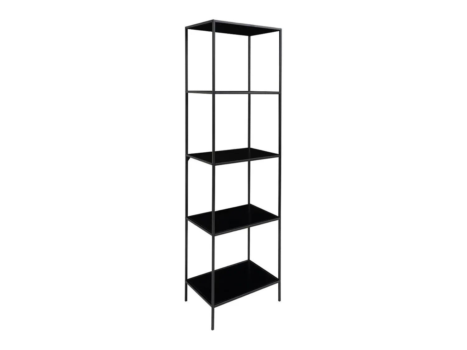 New Estante Vita, , 36x51x170 cm, Kendra Home Preto