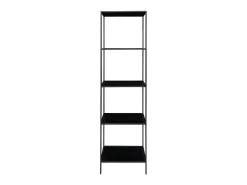 New Estante Vita, , 36x51x170 cm, Kendra Home Preto