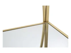 Biblioteca* Estante VKH219, Ouro, 90x38x180 cm, Kendra Home Dourado