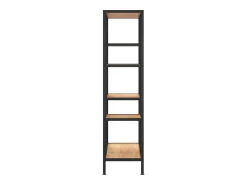 Estante 80x30x120 cm aço e derivados de madeira PT601558 Castanho