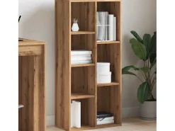 Discount vidaxl Estante 50x25x104 cm carvalho artisiano Castanho