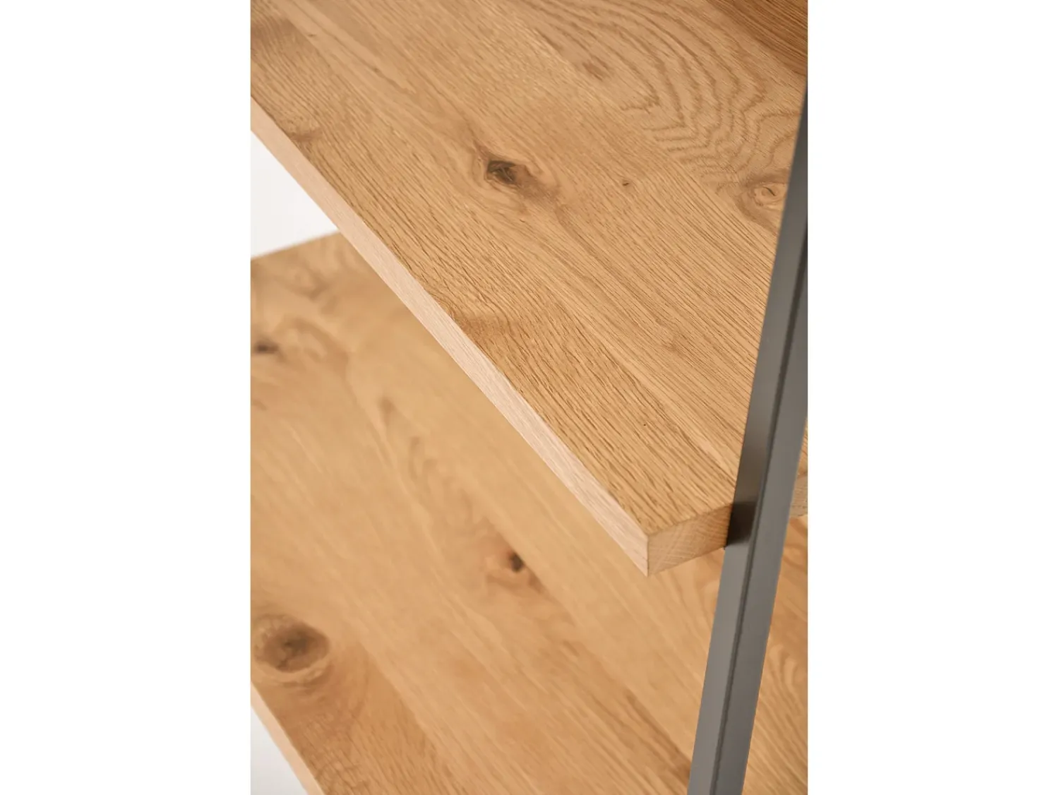 Biblioteca* Estante 90x190x43 cm carvalho natural indus in29-5 Preto / Castanho