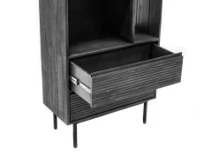 Biblioteca* Estante 70x170x35 cm cinza tundra Capella CAPL02 Cinzento