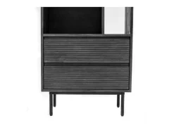 Biblioteca* Estante 70x170x35 cm cinza tundra Capella CAPL02 Cinzento