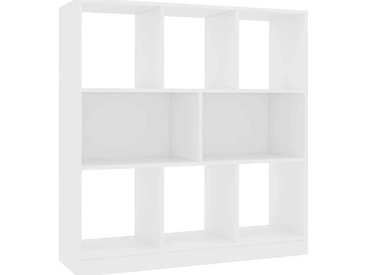 Biblioteca| Estante 97,5x29,5x100 cm contraplacado PT795532 Branco