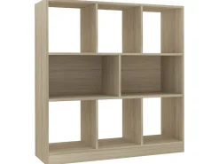 Biblioteca* Estante 97,5x29,5x100 cm contraplacado carvalho sonoma PT107860 Castanho