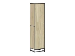 Biblioteca|vidaxl Estante 40x35x170,5 cm contraplacado cor carvalho sonoma Castanho