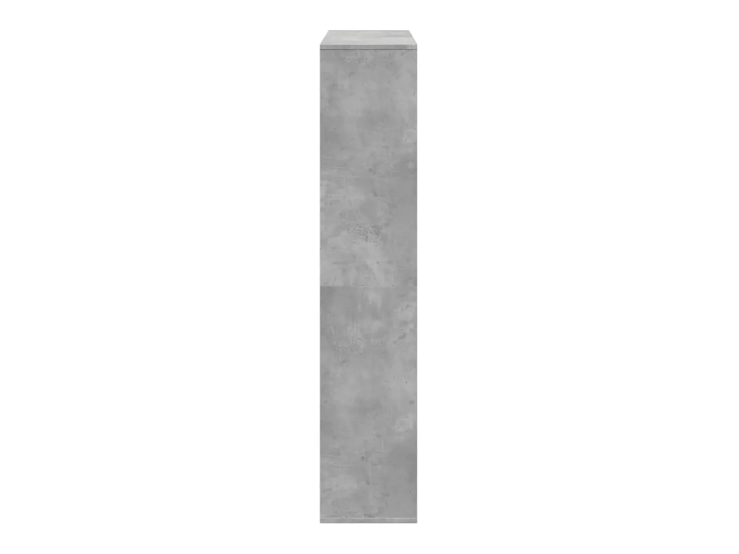 Biblioteca*vidaxl Estante 102x29x143 cm contraplacado -cimento Cinzento