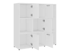 Biblioteca* Estante 90x30x90 cm contraplacado PT529354 Branco