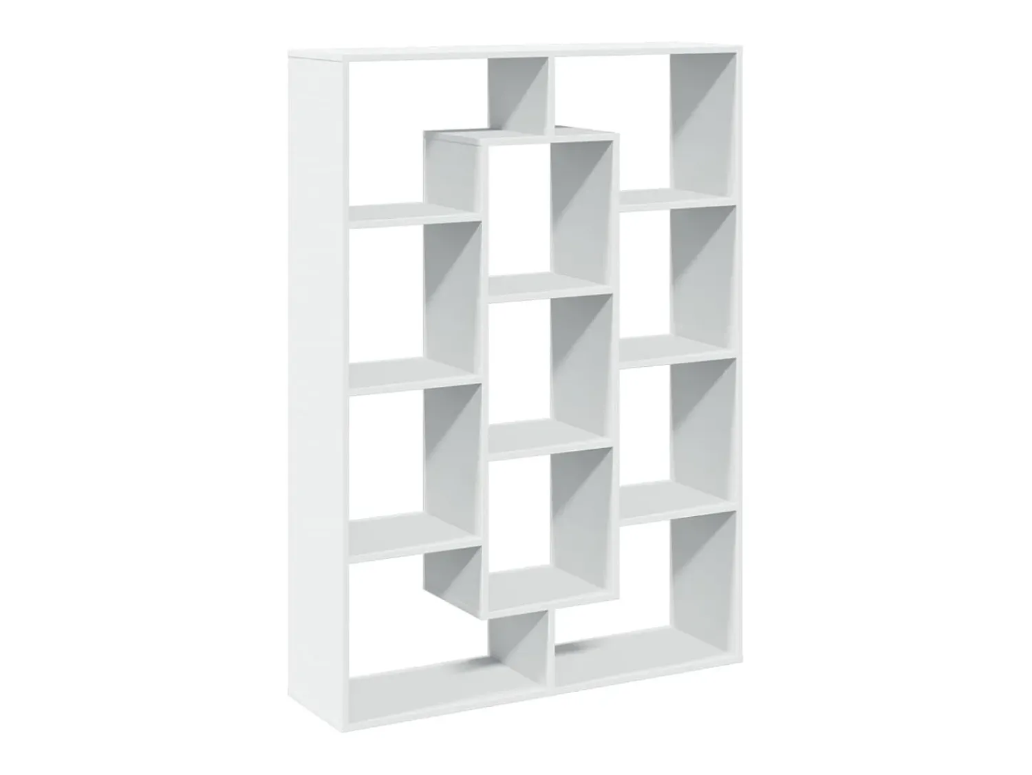 Biblioteca*vidaxl Estante 102x29x143 cm contraplacado Branco