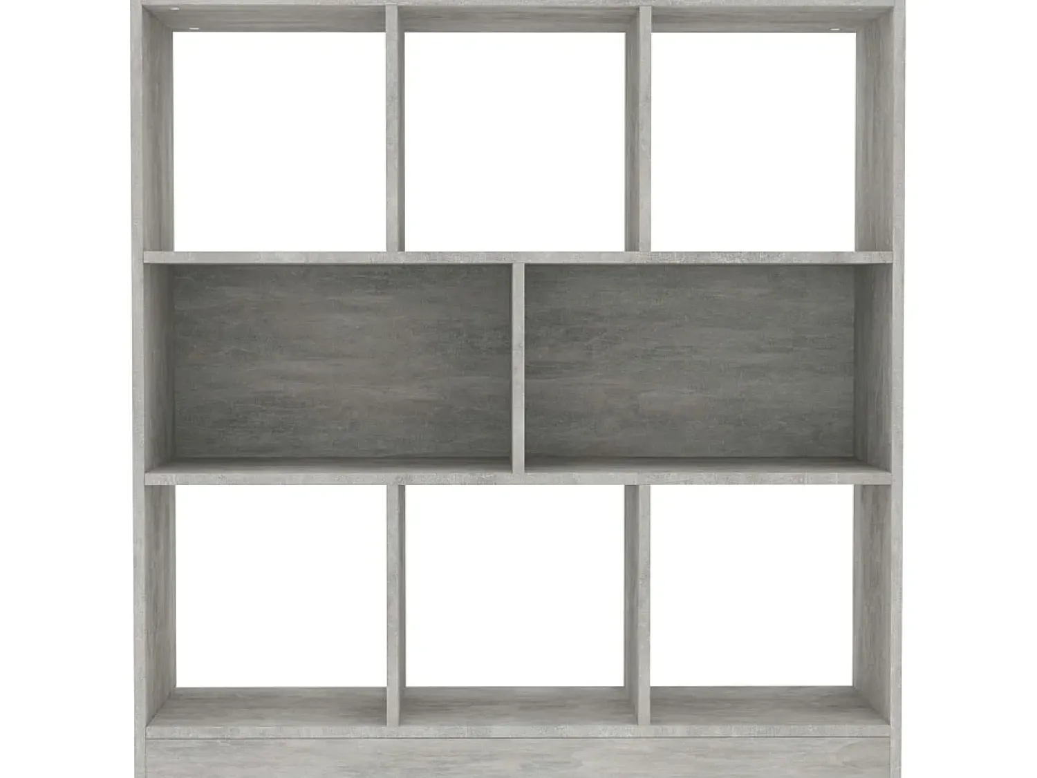 Biblioteca* Estante 97,5x29,5x100 cm contraplacado cimento PT947135 Cinzento