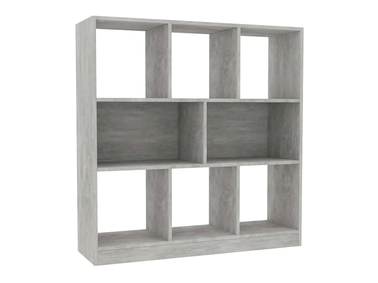 Biblioteca* Estante 97,5x29,5x100 cm contraplacado cimento PT947135 Cinzento