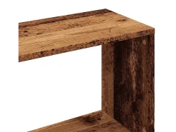 Discount vidaxl Estante 97,5x29,5x100 cm contraplacado madeira velha Castanho