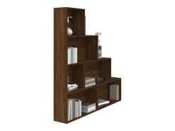 New vidaxl Estante 155x24x160 cm cor carvalho Castanho