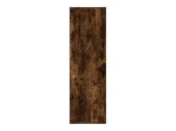 Vitrina|vidaxl Estante 98x30x98 cm cor carvalho fumado Castanho