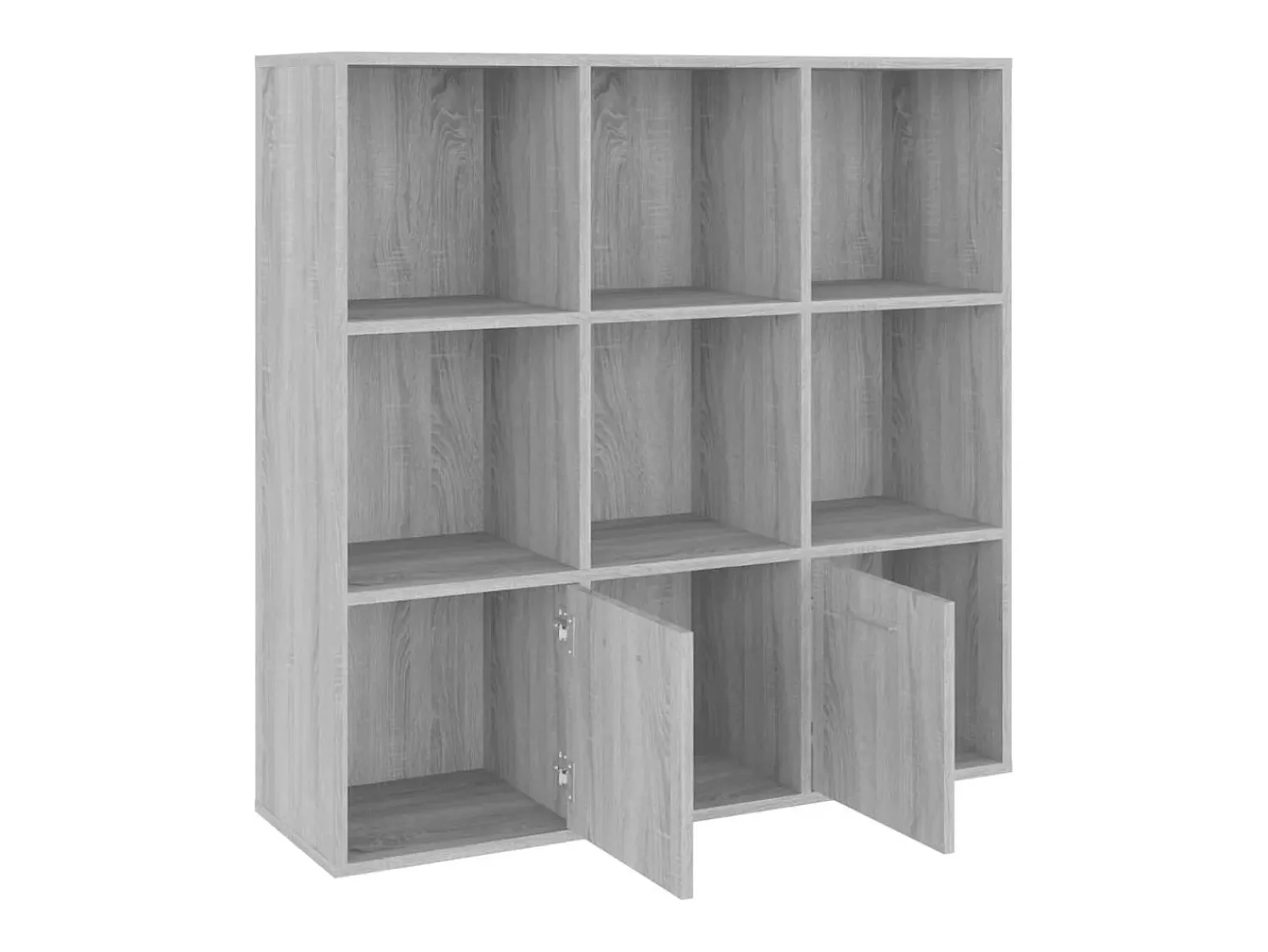 Clearance vidaxl Estante 98x30x98 cm cor sonoma Cinzento