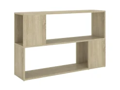 Best Estante 100x24x63 cm derivados de madeira cor carvalho sonoma PT112297 Castanho