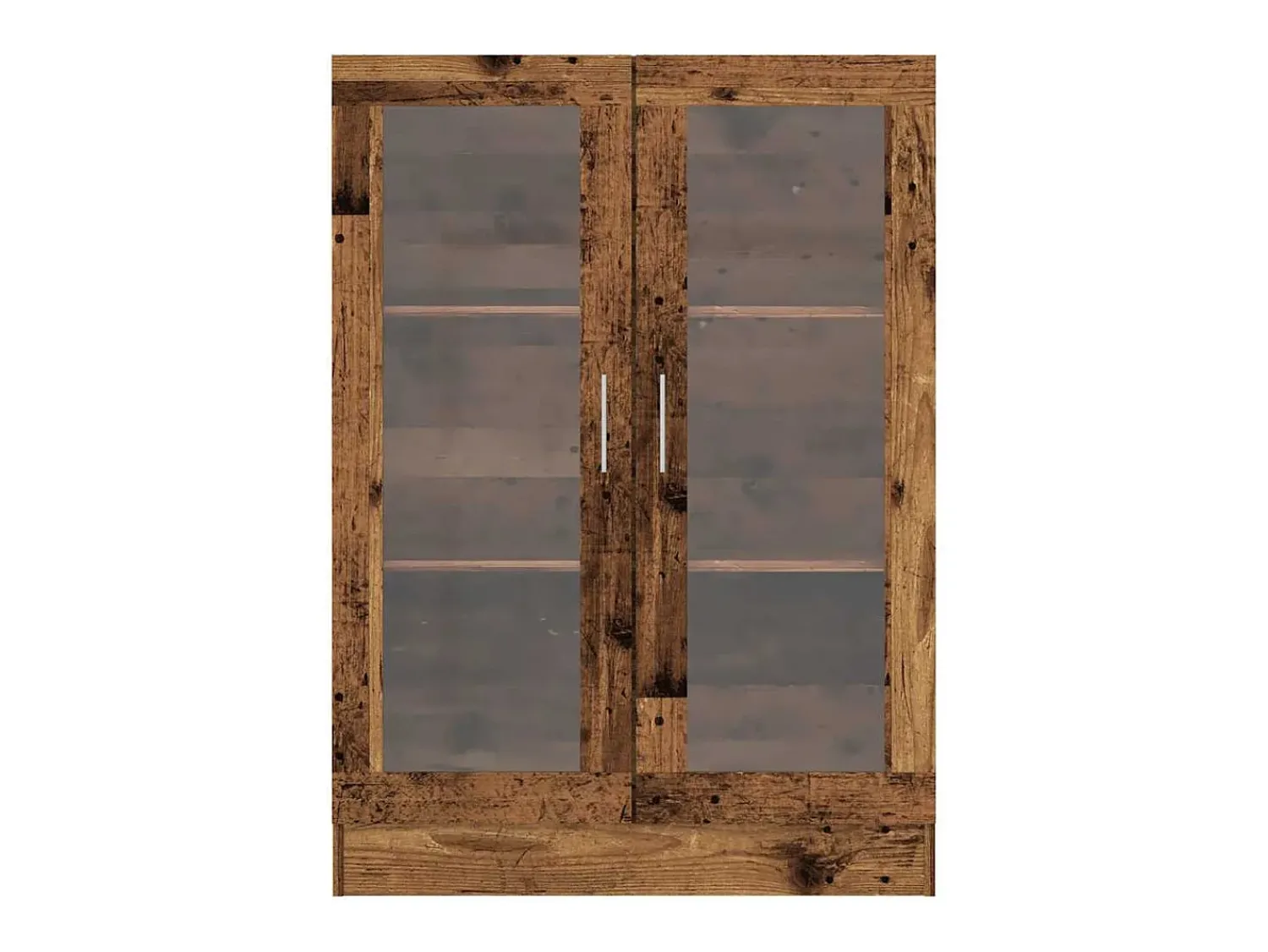 Biblioteca|vidaxl Estante 82,5x30,5x115 cm derivados de madeira madeira velha Castanho