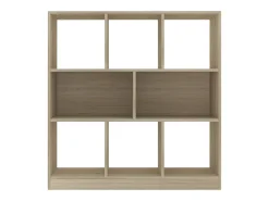 Vitrina*vidaxl Estante 97,5x29,5x100 cm derivados de madeira carvalho sonoma Castanho