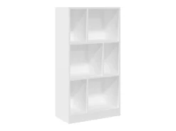 Biblioteca| Estante 57x28,5x107,5 cm derivados de madeira PT531511 Branco