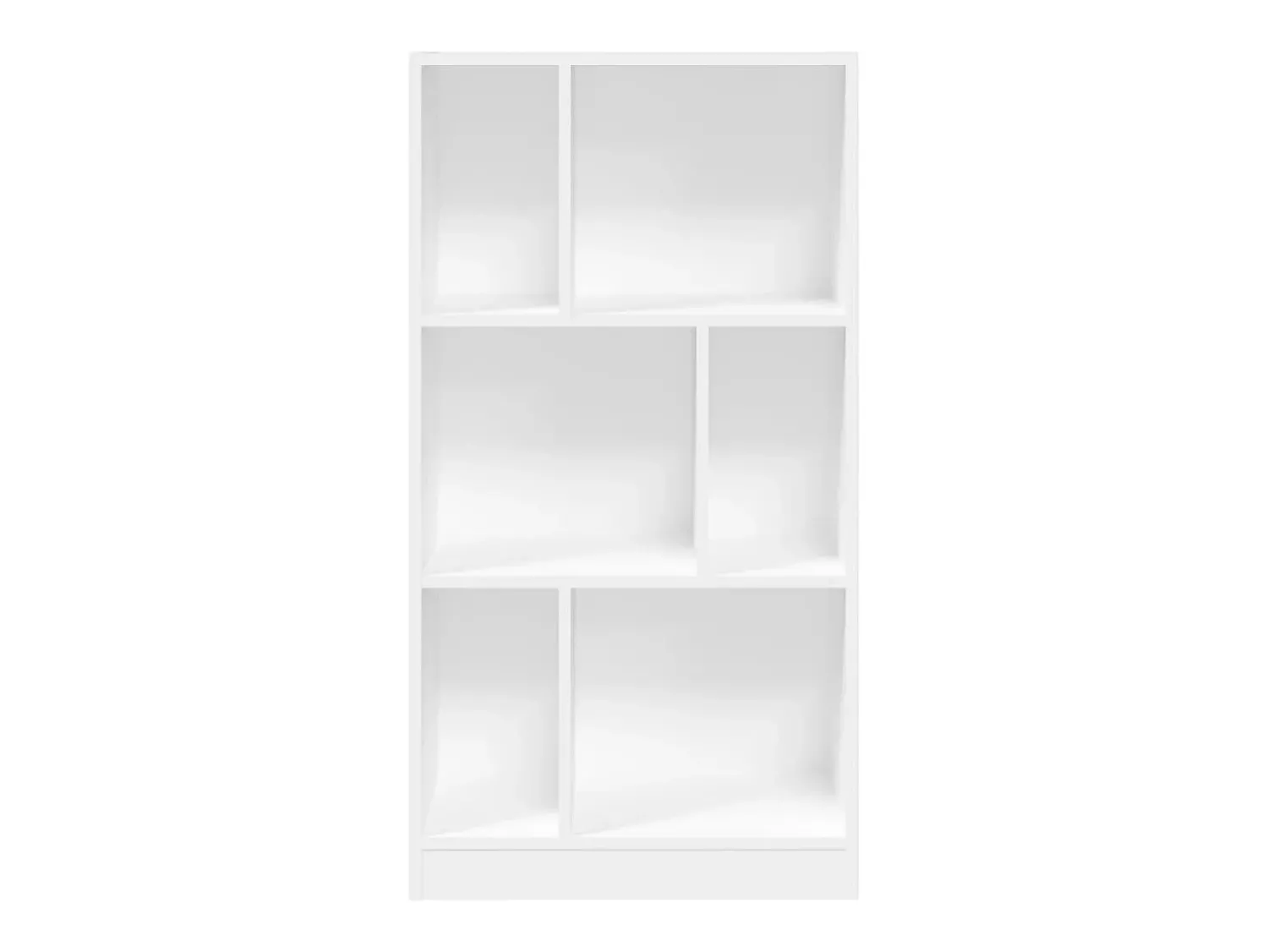 Biblioteca| Estante 57x28,5x107,5 cm derivados de madeira PT531511 Branco