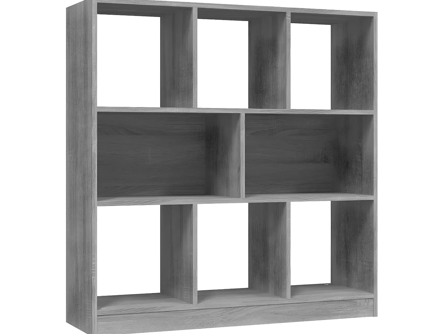 Biblioteca* Estante 97,5x29,5x100 cm derivados de madeira sonoma PT502655 Cinzento