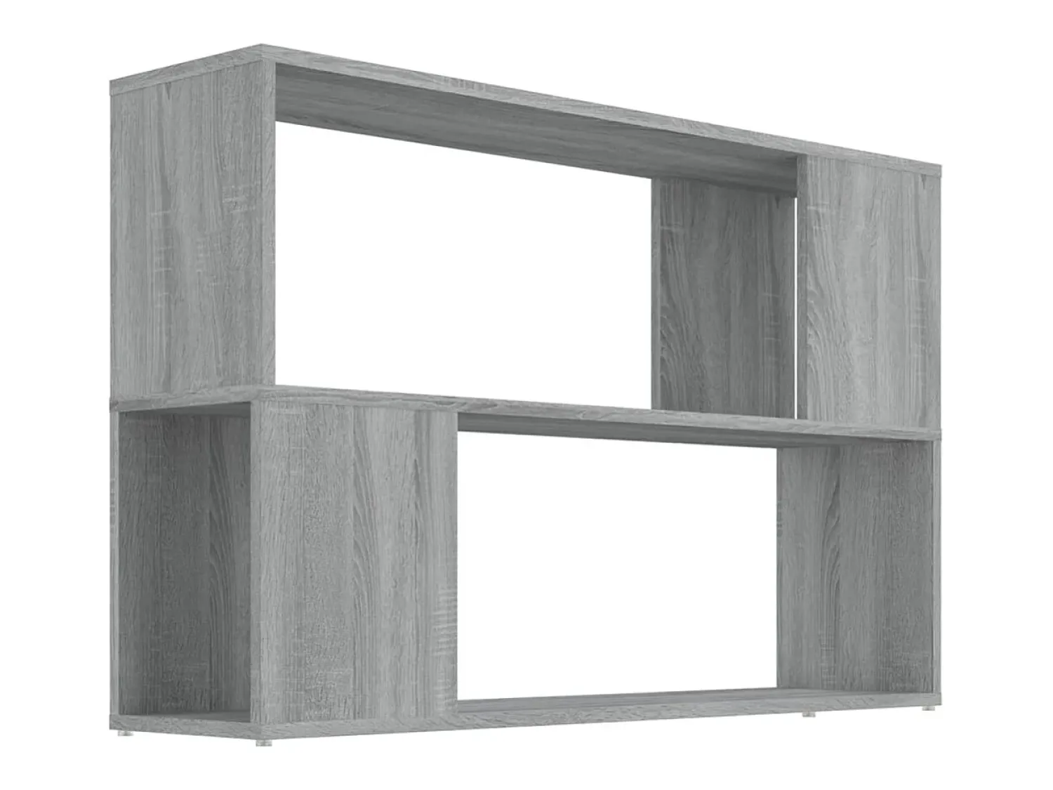 Vitrina|vidaxl Estante 100x24x63 cm derivados de madeira sonoma Cinzento