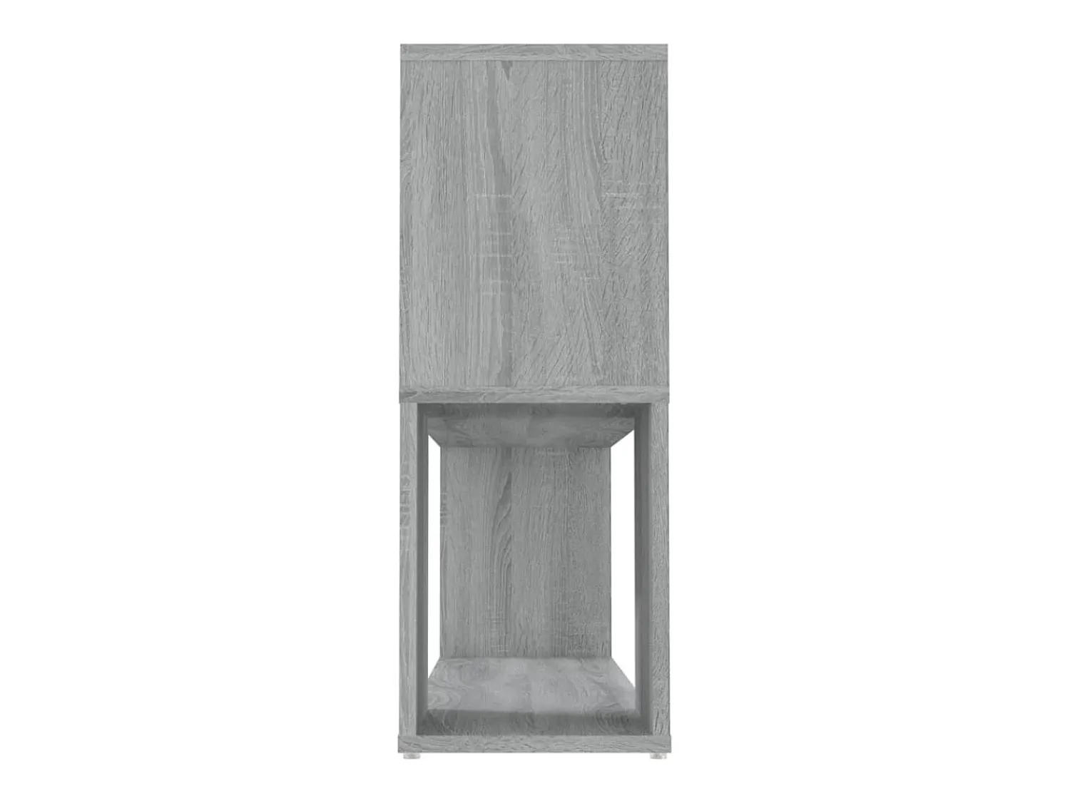 Vitrina|vidaxl Estante 100x24x63 cm derivados de madeira sonoma Cinzento