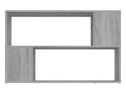 Vitrina|vidaxl Estante 100x24x63 cm derivados de madeira sonoma Cinzento