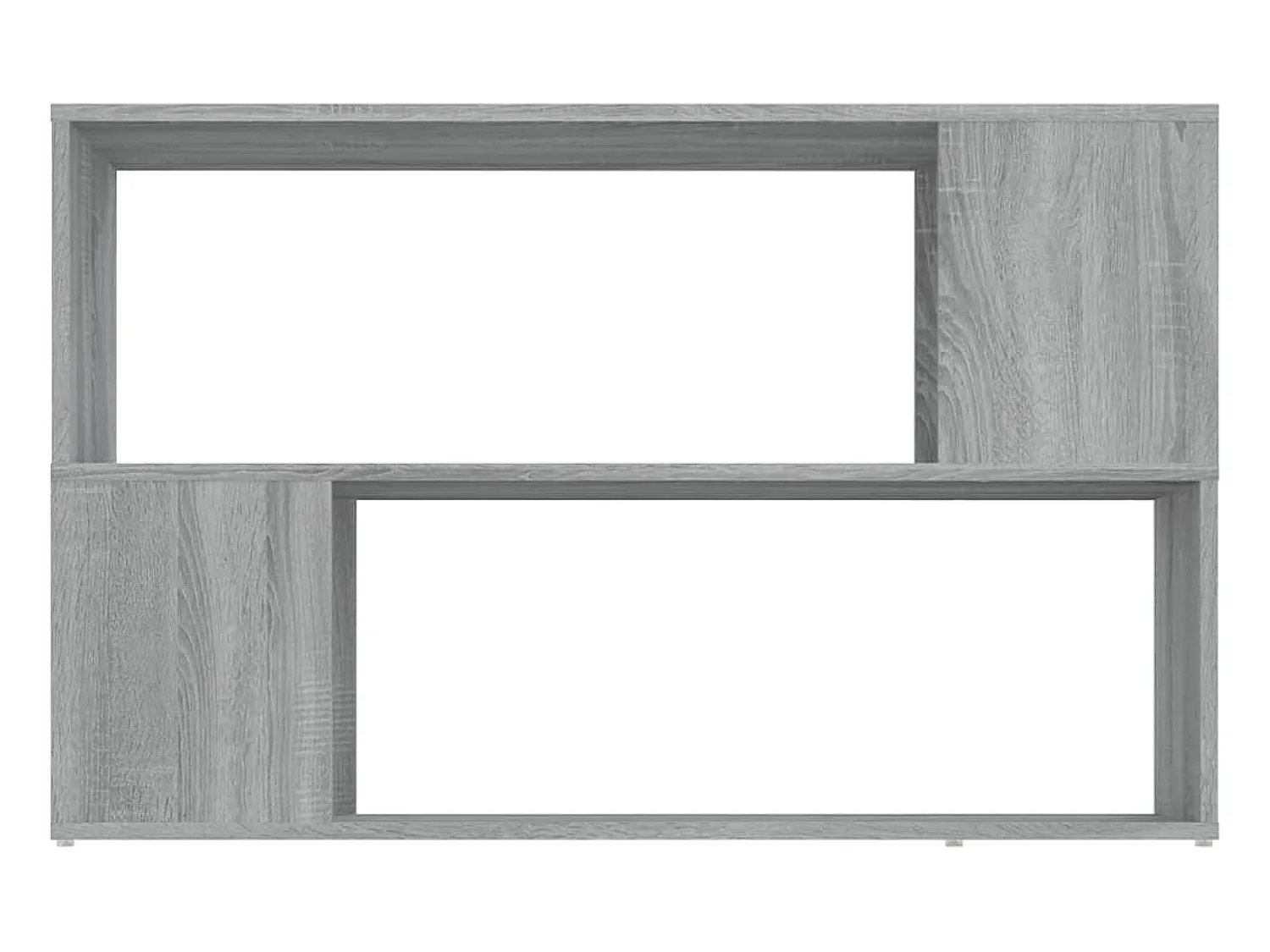 Vitrina|vidaxl Estante 100x24x63 cm derivados de madeira sonoma Cinzento