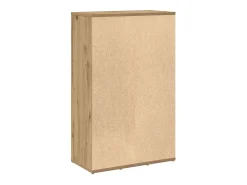 New vidaxl Estante 50x25x80 cm derivados de madeira carvalho artisiano Castanho