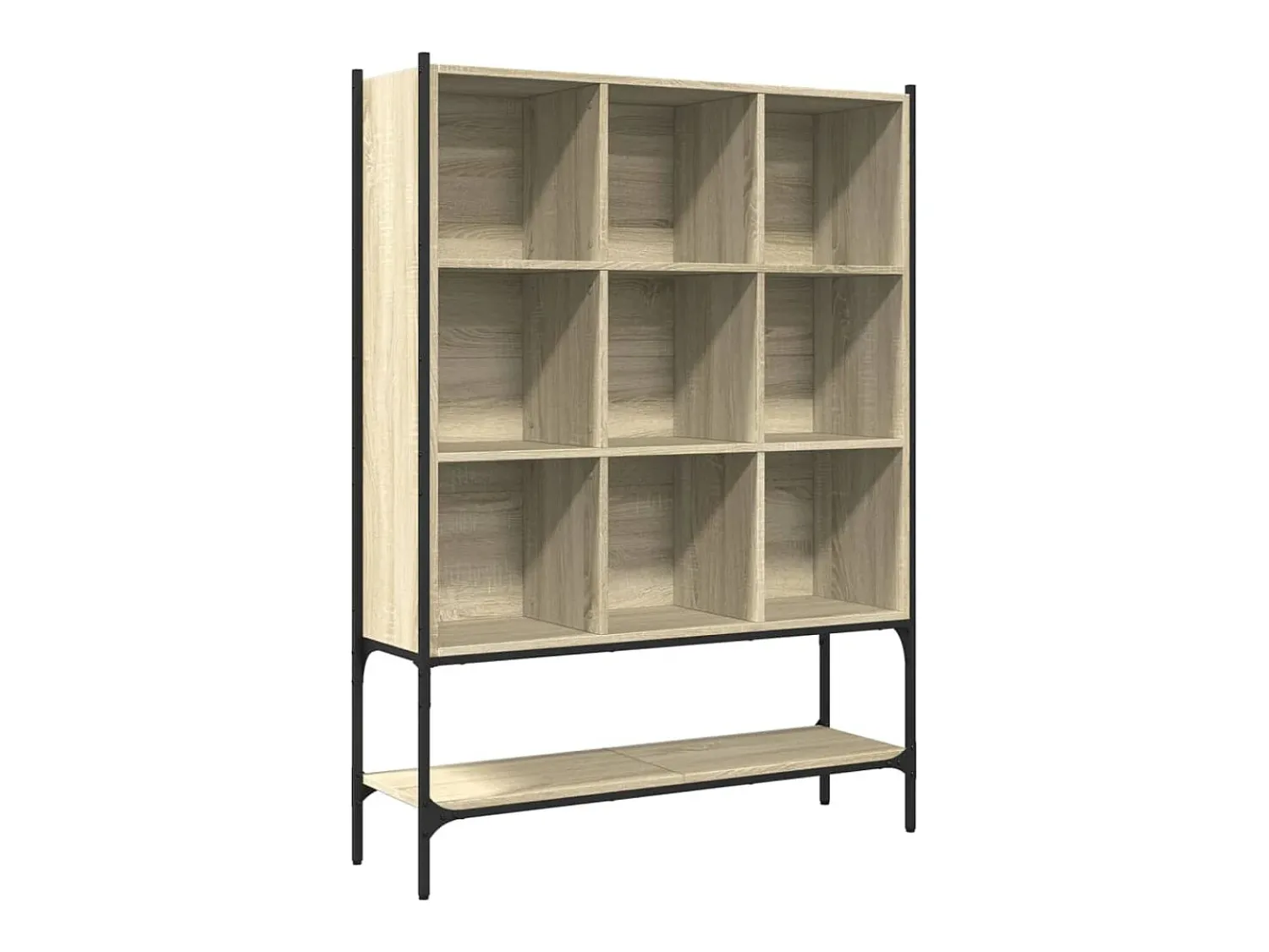 Biblioteca| Estante 102x30x141,5 cm derivados de madeira carvalho sonoma PT566981 Castanho