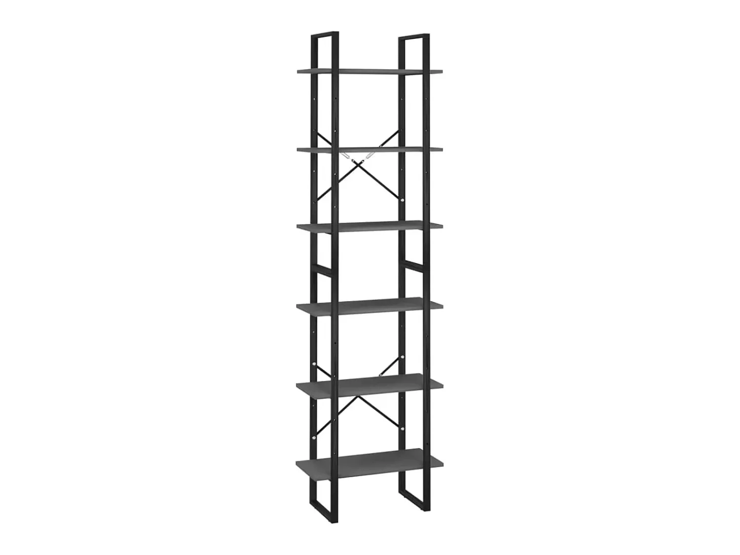Estante 60x30x210 cm derivados de madeira PT803990^ Prateleira