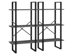 Estante 60x30x210 cm derivados de madeira PT803990^ Prateleira