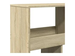 Biblioteca|vidaxl Estante 100x33x187,5 cm derivados de madeira carvalho sonoma Natural escuro