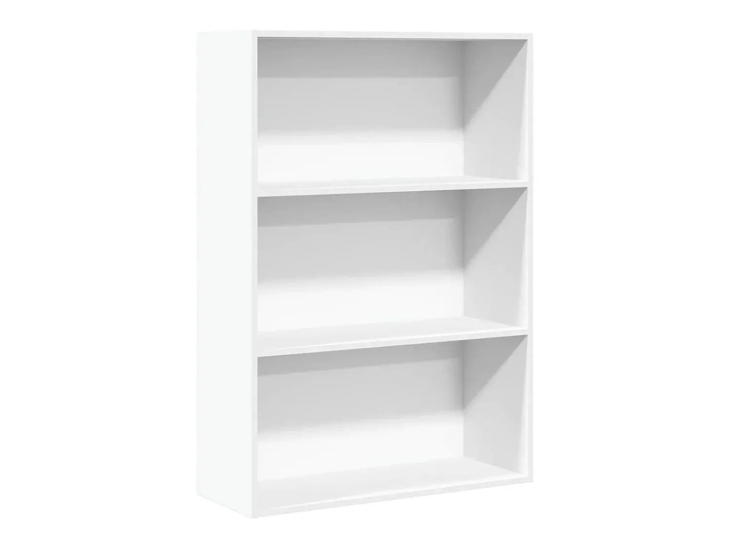 Biblioteca*vidaxl Estante 80x30x114 cm derivados de madeira Branco